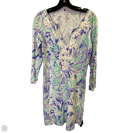 Dress Casual Midi By Cmb In Purple, Size: S