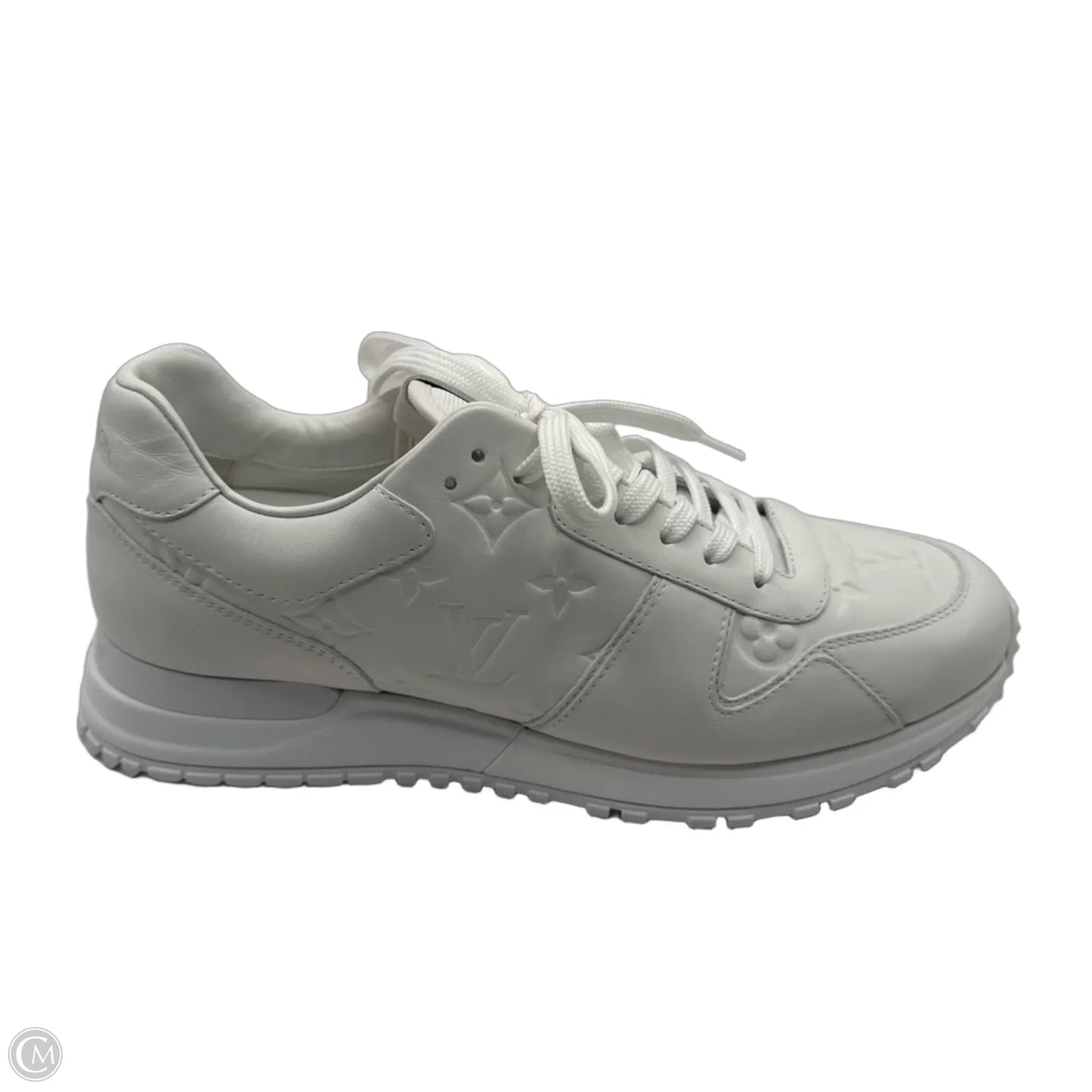 Shoes Luxury Designer By Louis Vuitton In White, Size: 8.5