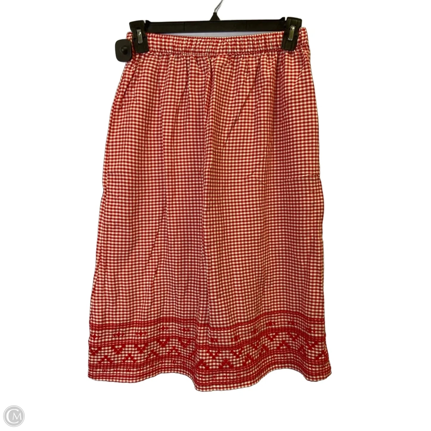 Skirt Midi By Old Navy In Red, Size: M