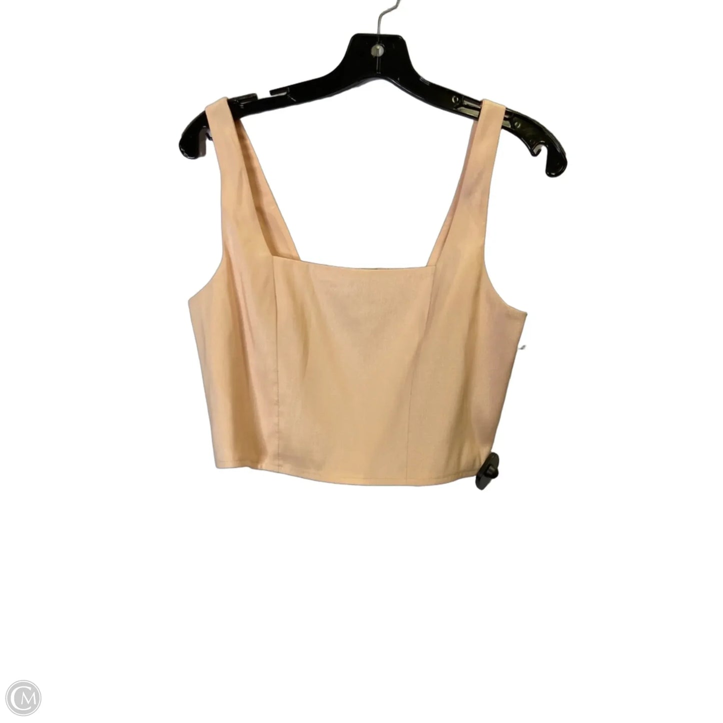 Blouse Sleeveless By A New Day In Peach, Size: S