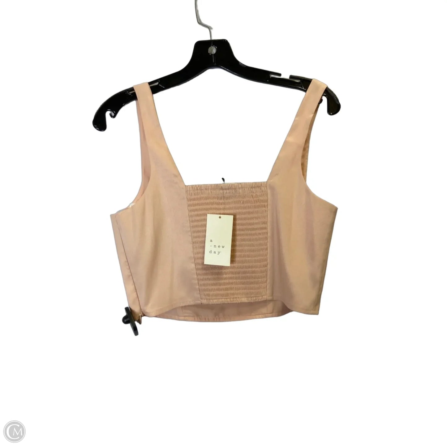 Blouse Sleeveless By A New Day In Peach, Size: S