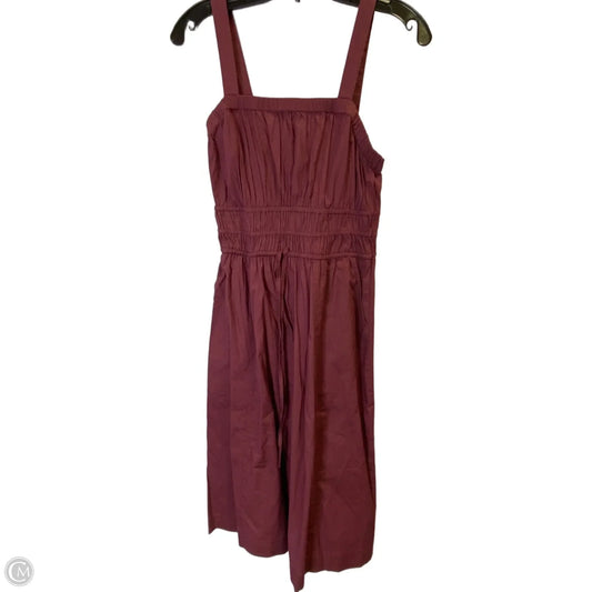Dress Casual Midi By Universal Thread In Purple, Size: S