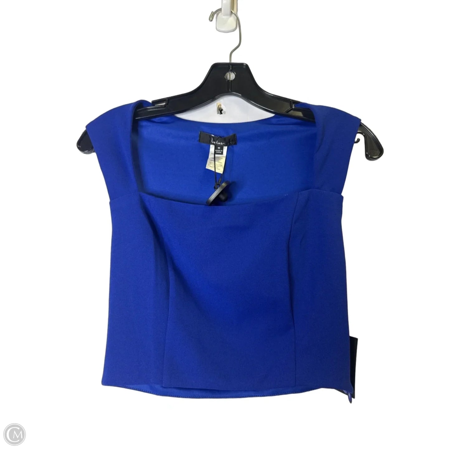 Blouse Sleeveless By Lulus In Blue, Size: M