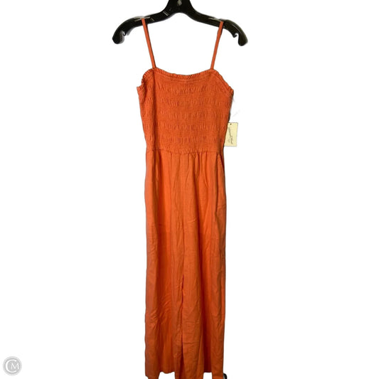 Jumpsuit By Universal Thread In Orange, Size: S