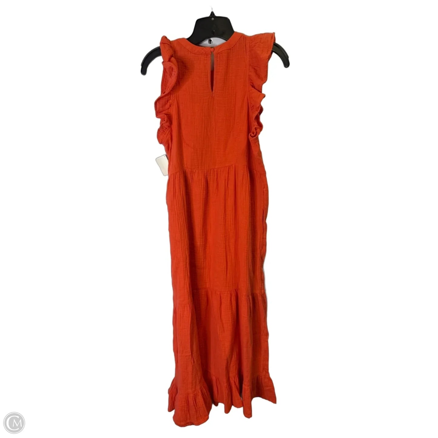 Dress Casual Midi By Universal Thread In Orange, Size: S