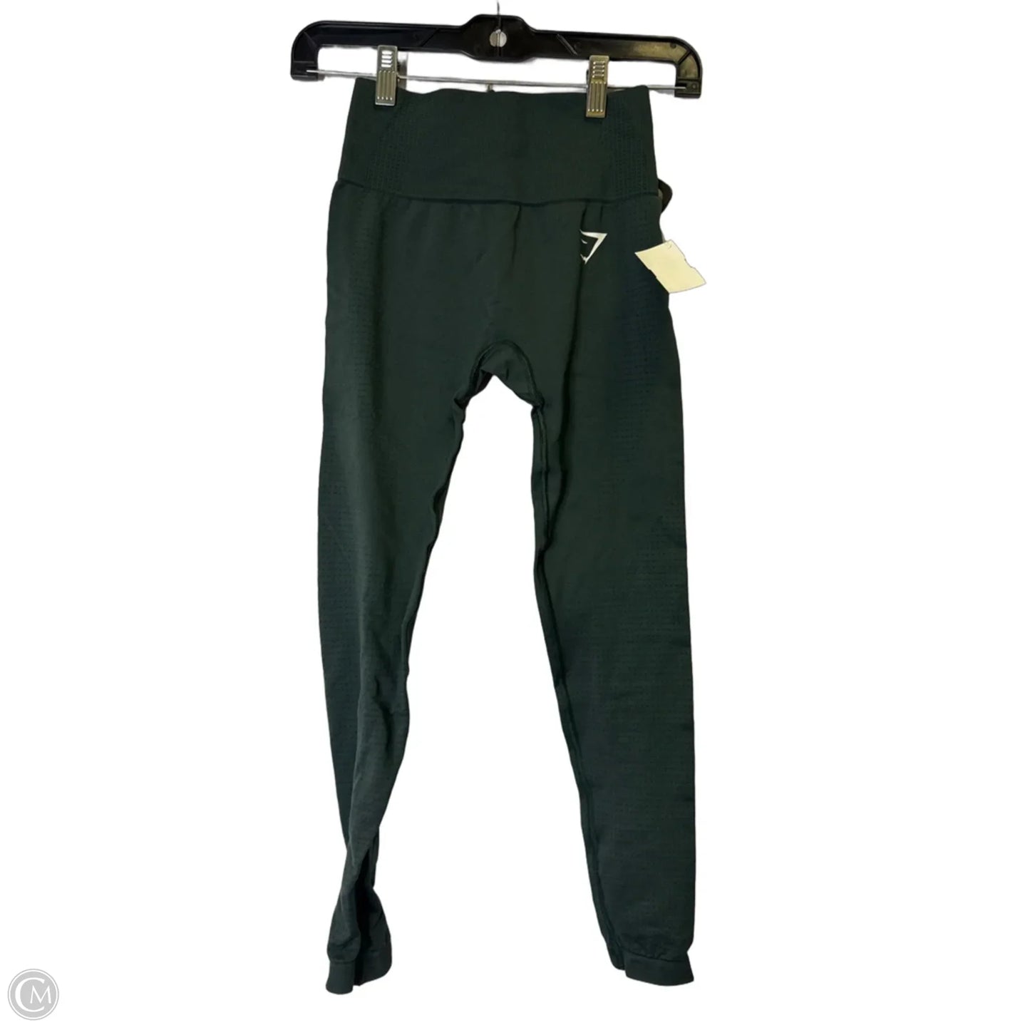 Athletic Leggings By Gym Shark In Green, Size: Xs