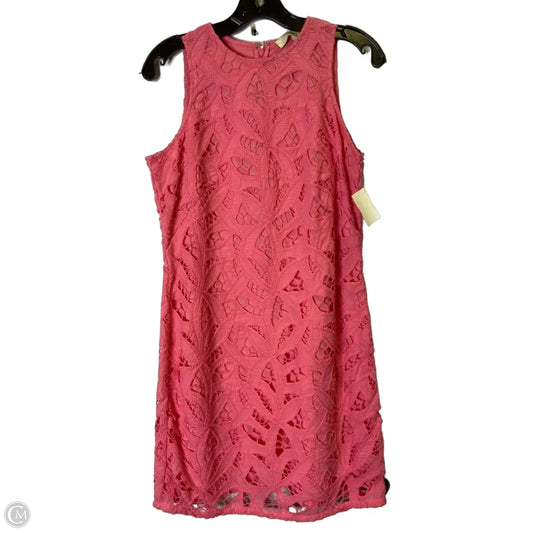 Dress Casual Midi By Loft In Pink, Size: 2