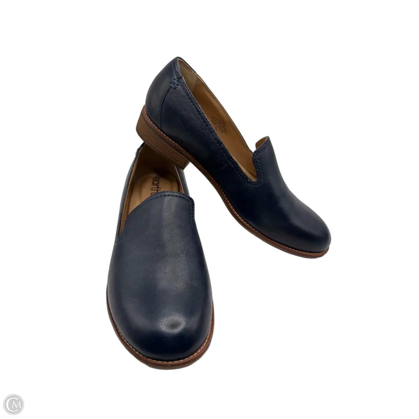 Shoes Flats By Earth In Navy, Size: 10