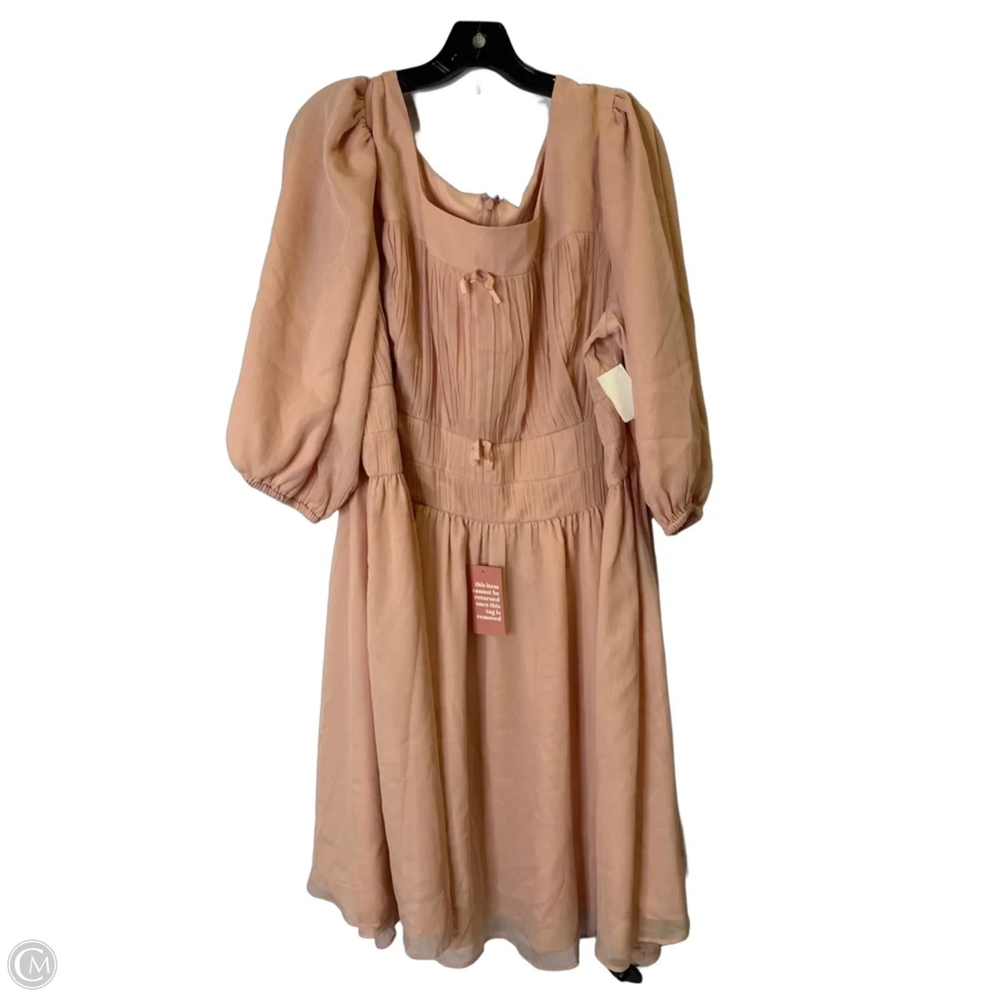 Dress Casual Short By Cmb In Pink, Size: 3x