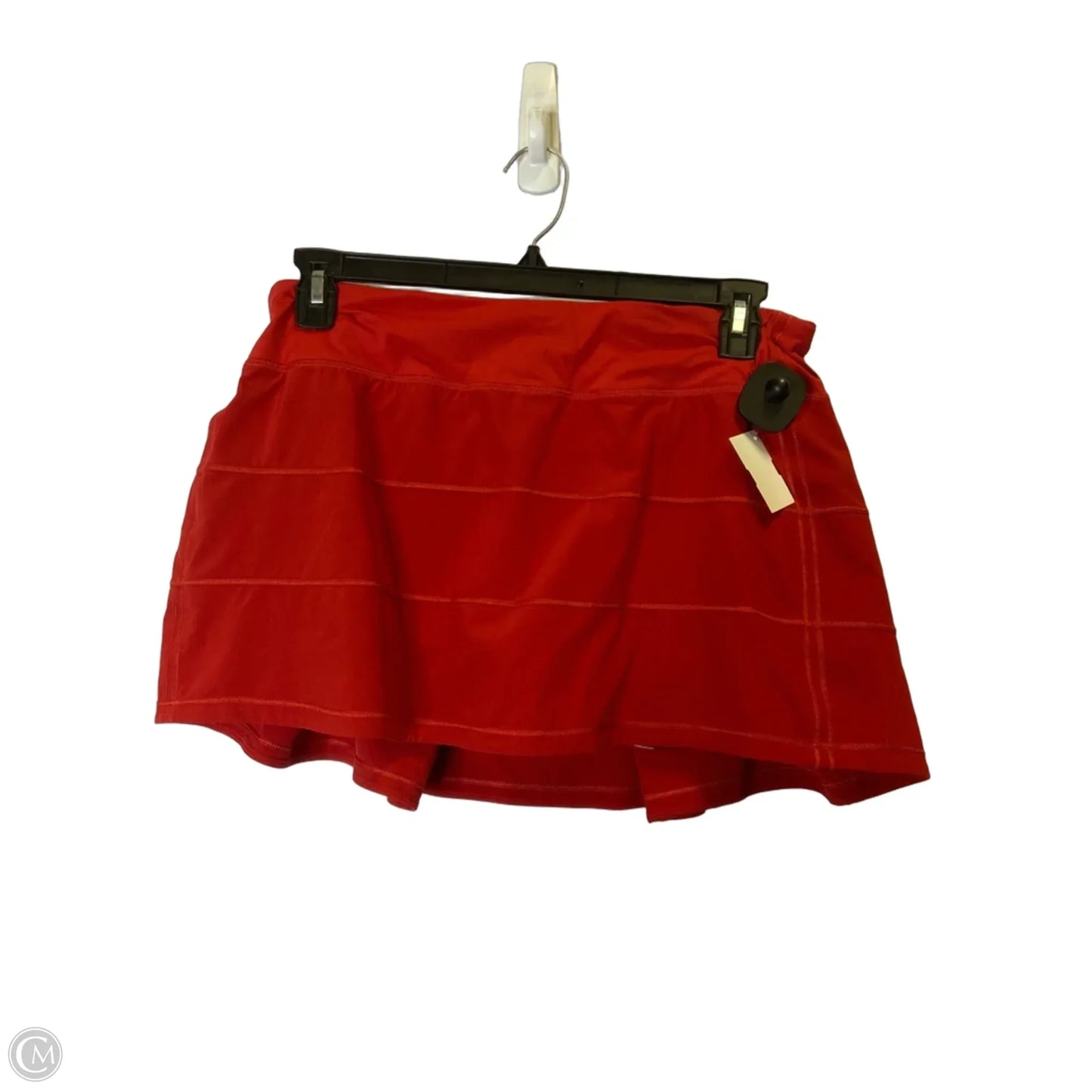 Athletic Skort By Lululemon In Red, Size: 12