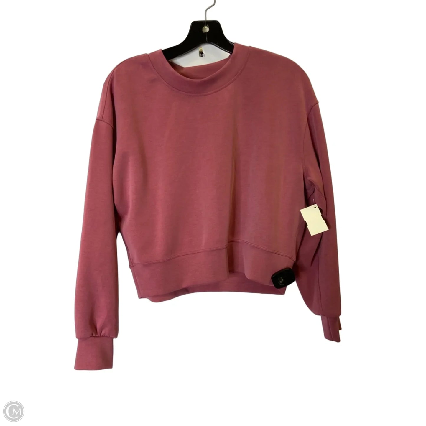 Athletic Sweatshirt Crewneck By Lululemon In Pink, Size: Xs