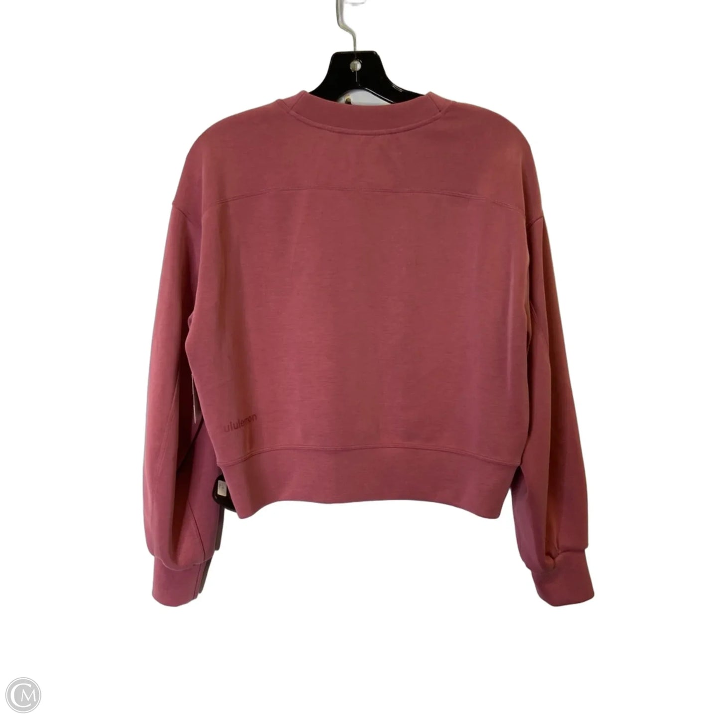 Athletic Sweatshirt Crewneck By Lululemon In Pink, Size: Xs
