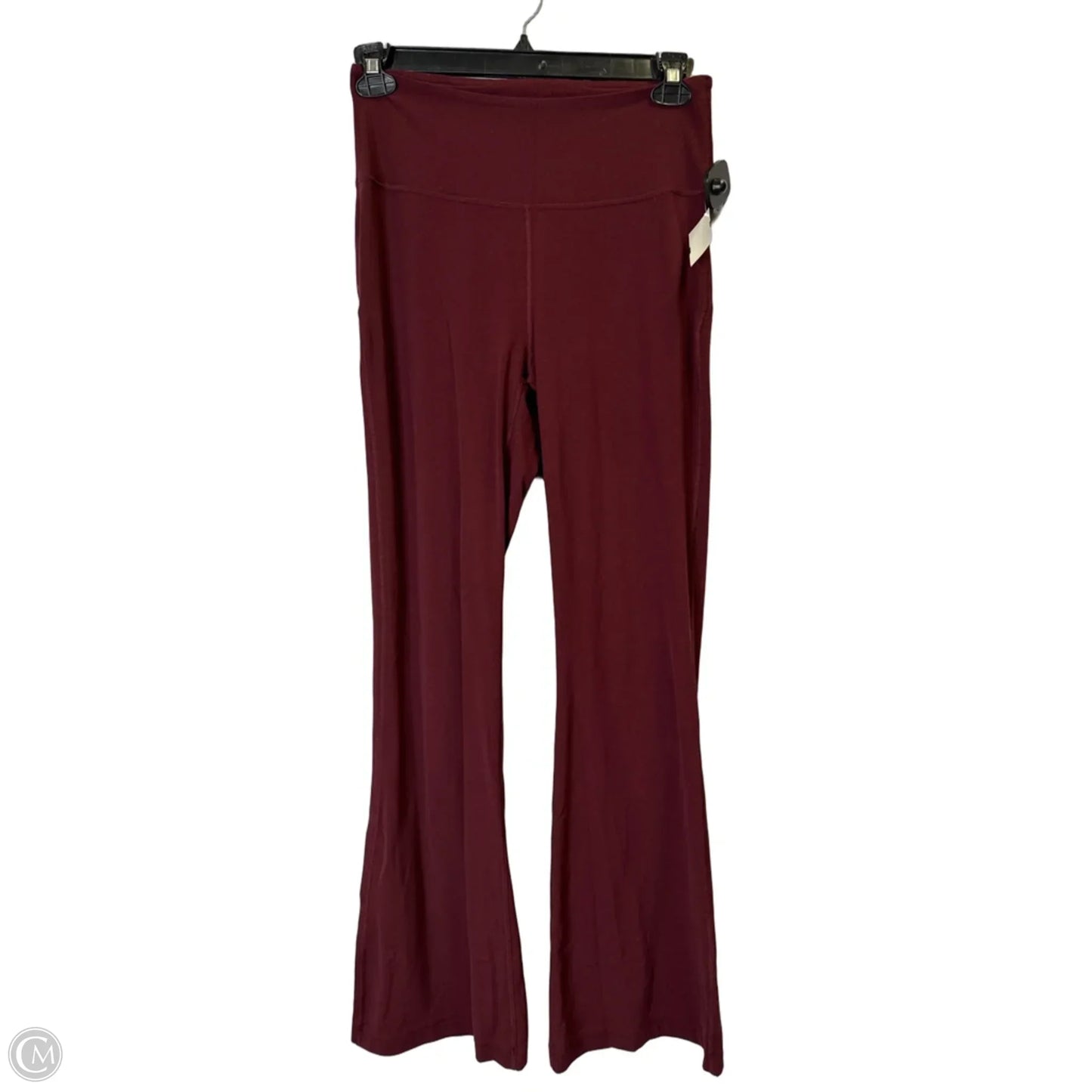 Athletic Leggings By Lululemon In Red, Size: 10