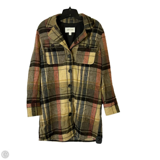 Coat Peacoat By Tribal In Brown, Size: SPETITE