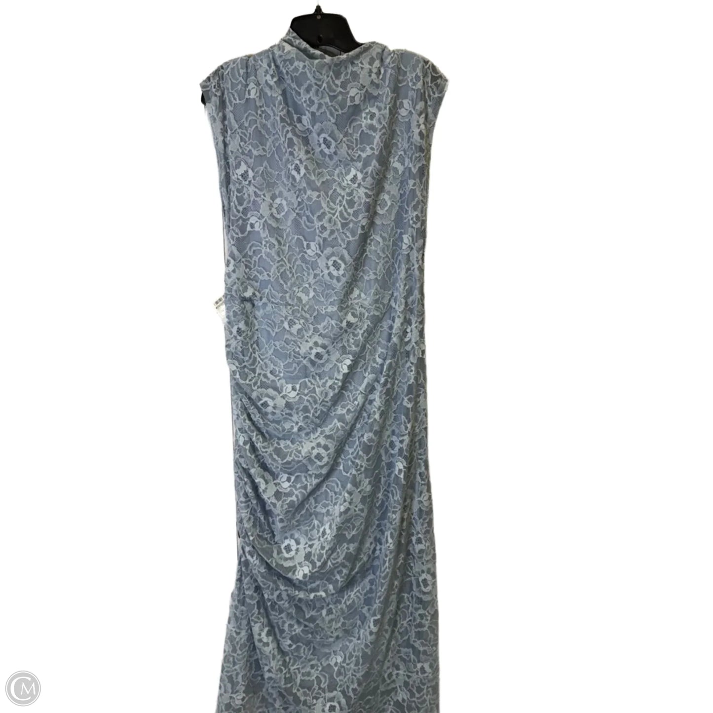 Dress Party Long By Anthropologie In Blue, Size: Xl