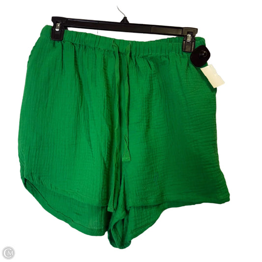 Shorts By Fashion Nova In Green, Size: 1x