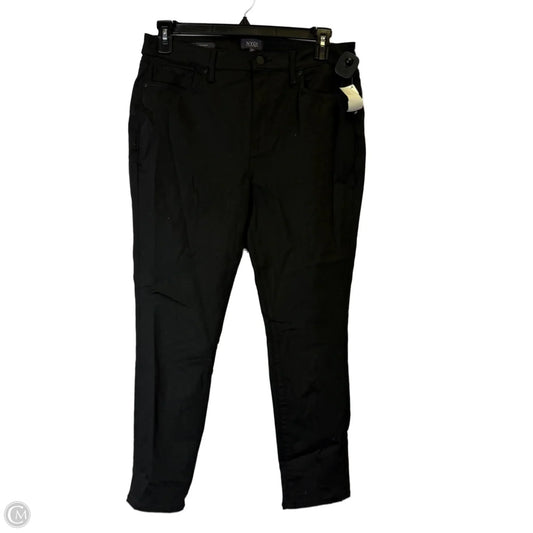 Jeans Skinny By Not Your Daughters Jeans In Black Denim, Size: 12