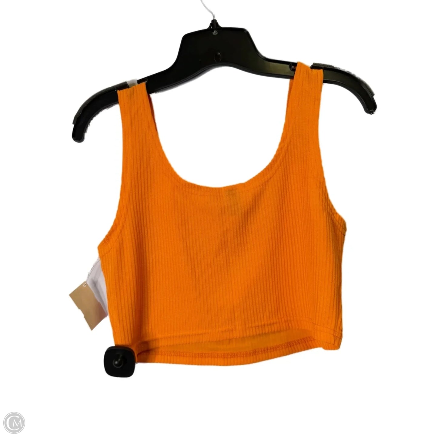 Top Sleeveless By Shein In Orange, Size: L