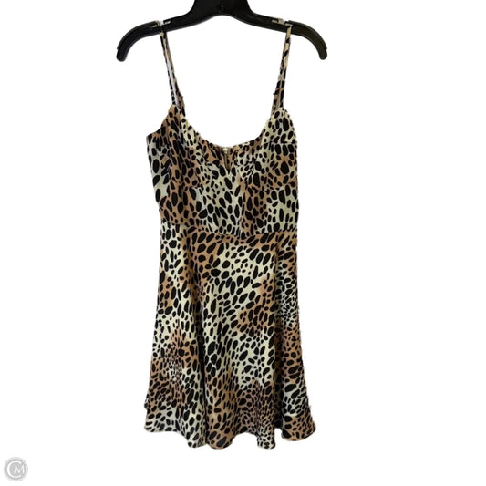 Dress Casual Short By Buddy Love In Animal Print, Size: M