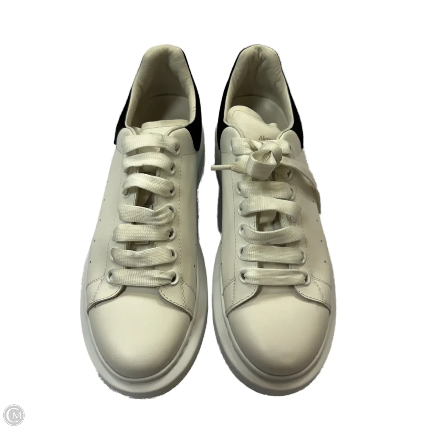 Shoes Luxury Designer By Alexander Mcqueen In White, Size: 9