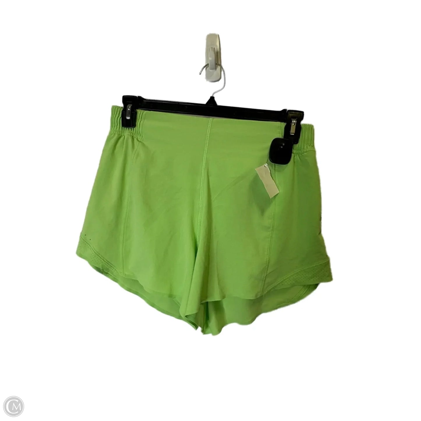 Athletic Shorts By Lululemon In Green, Size: 10