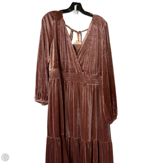Dress Party Long By Knox Rose In Purple, Size: 1x