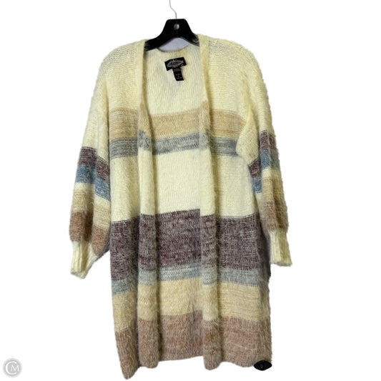 Sweater Cardigan By Clothes Mentor In Multi-colored, Size: M
