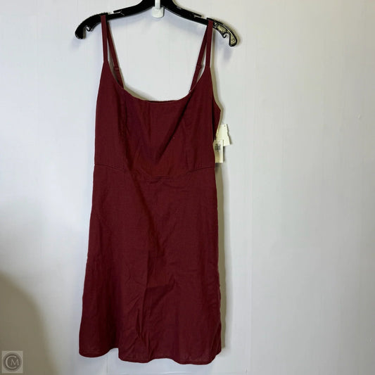 Dress Casual Short By Old Navy In Red, Size: M