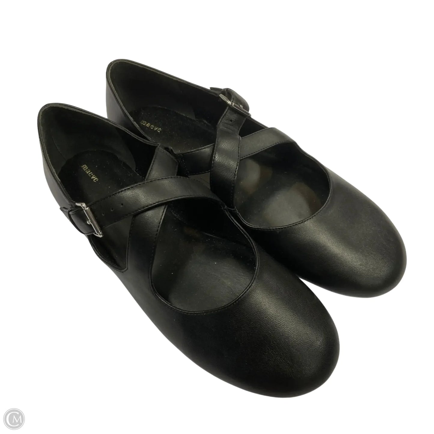 Shoes Flats By Maeve In Black, Size: 10