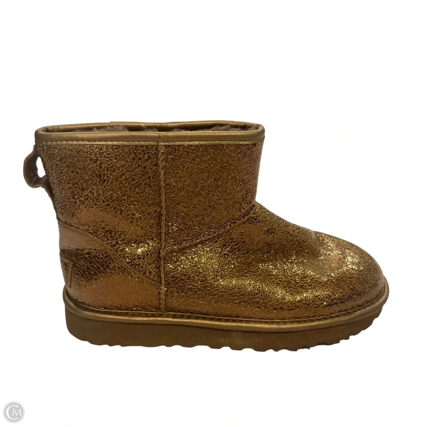 Boots Designer By Ugg In Gold, Size: 7