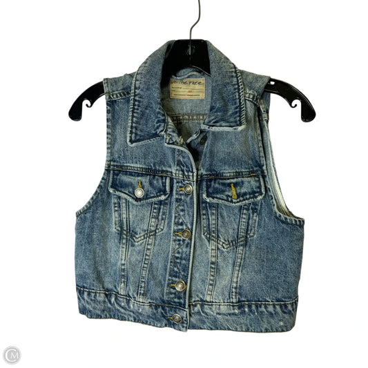 Vest Other By We The Free In Blue Denim, Size: Xs