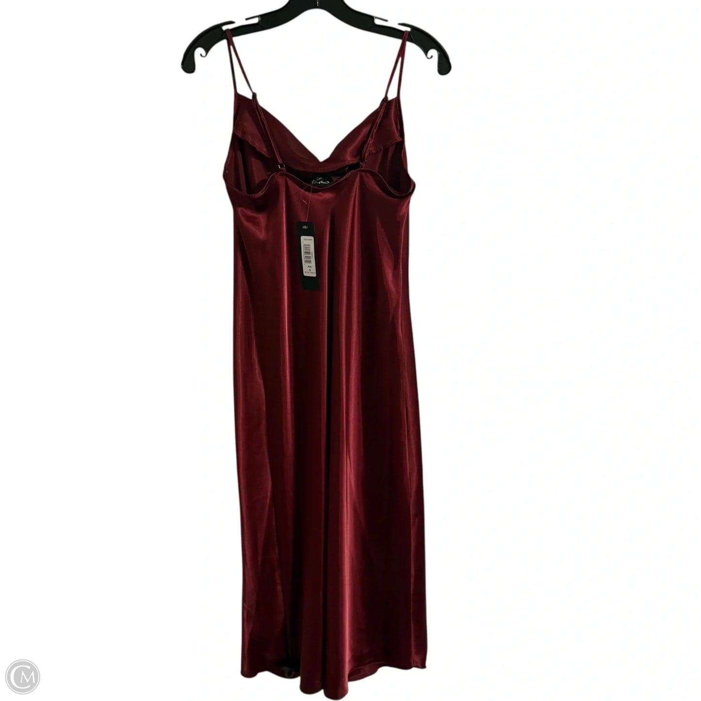 Dress Party Midi By Bebe In Red, Size: S