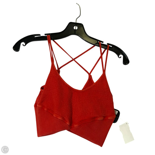 Athletic Bra By Free People In Red, Size: M