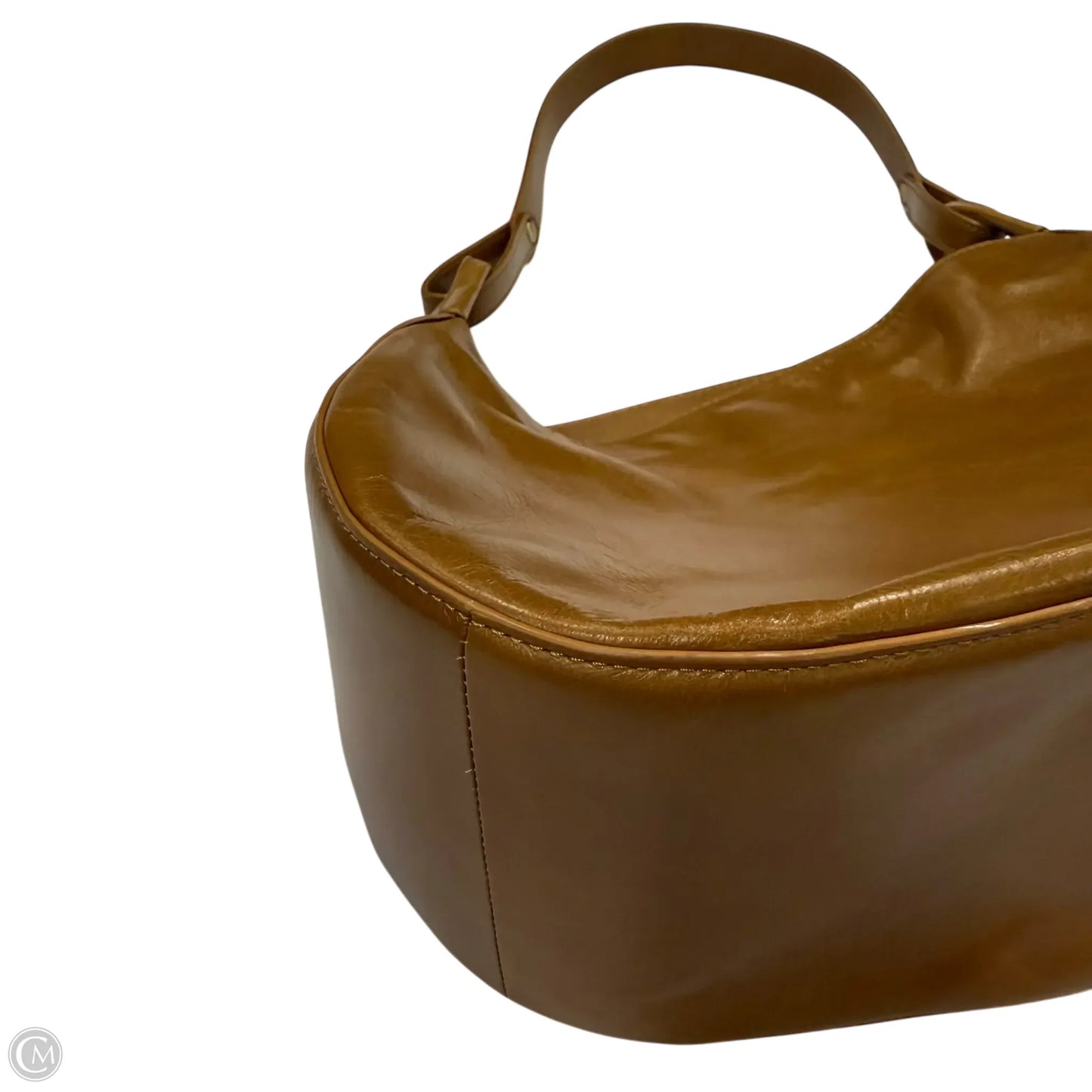 Handbag Leather By Hobo Intl, Size: Medium