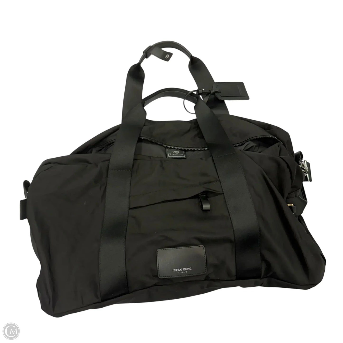 Duffle And Weekender Luxury Designer By Giorgio Armani, Size: Large