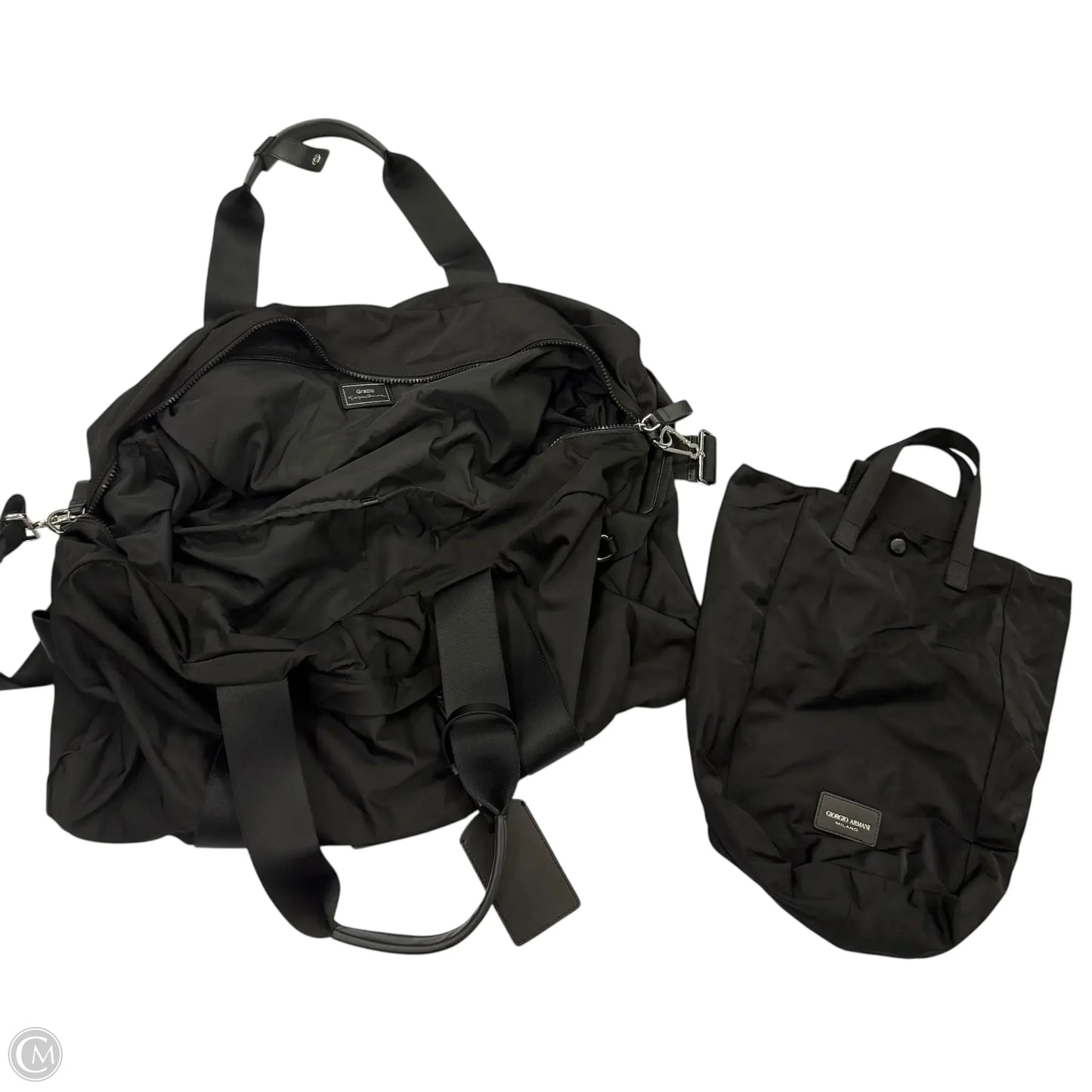 Duffle And Weekender Luxury Designer By Giorgio Armani, Size: Large