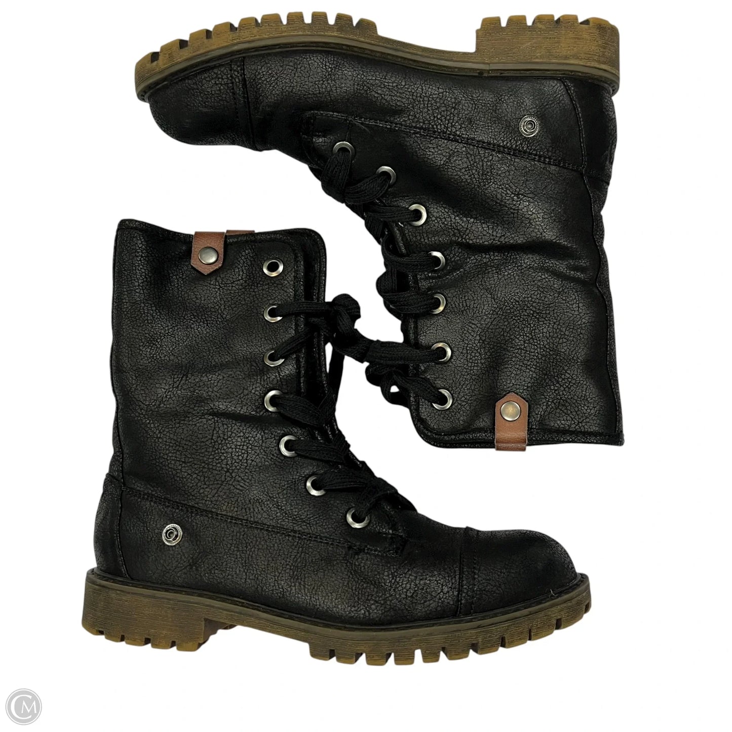 Boots Combat By Roxy In Black, Size: 9