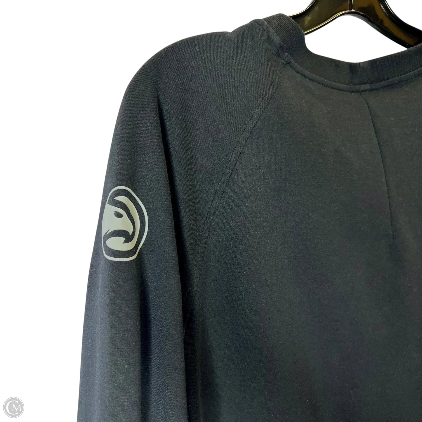 Athletic Sweatshirt Crewneck By Lululemon In Black, Size: L