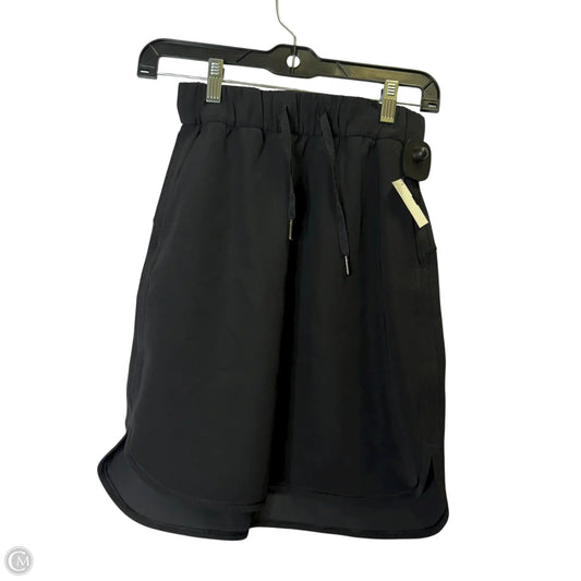 Athletic Skirt By Lululemon In Black, Size: 2