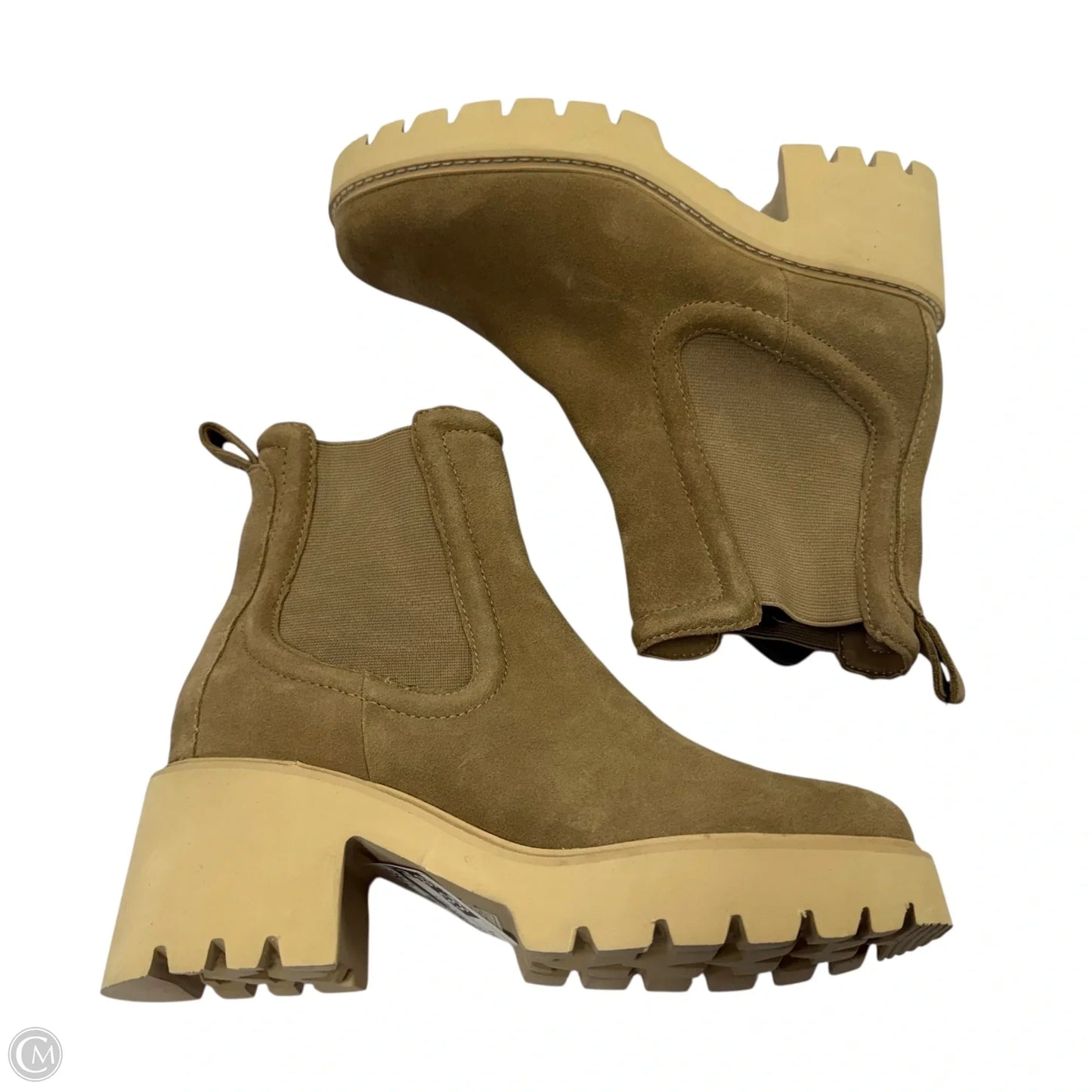 Boots Ankle Heels By Dolce Vita In Cream, Size: 8