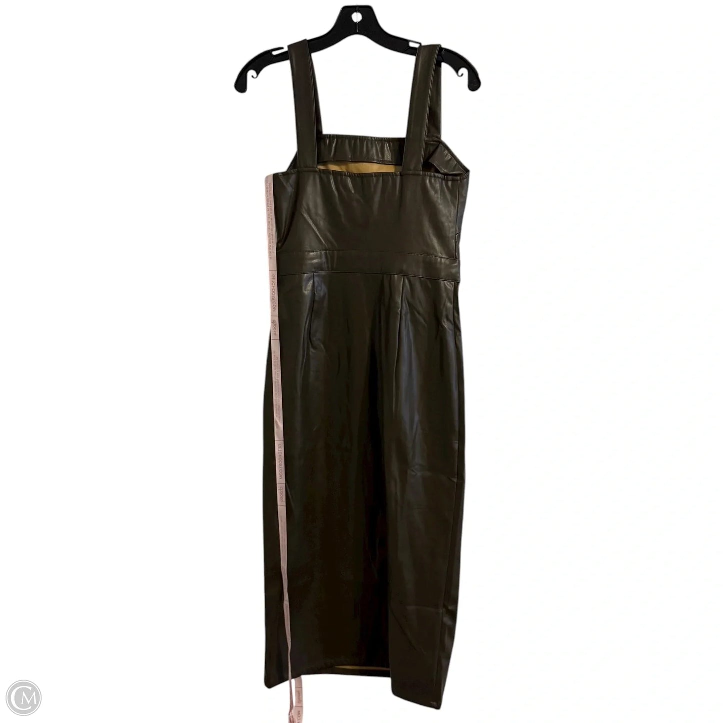 Dress Casual Midi By Clothes Mentor In Brown, Size: 2