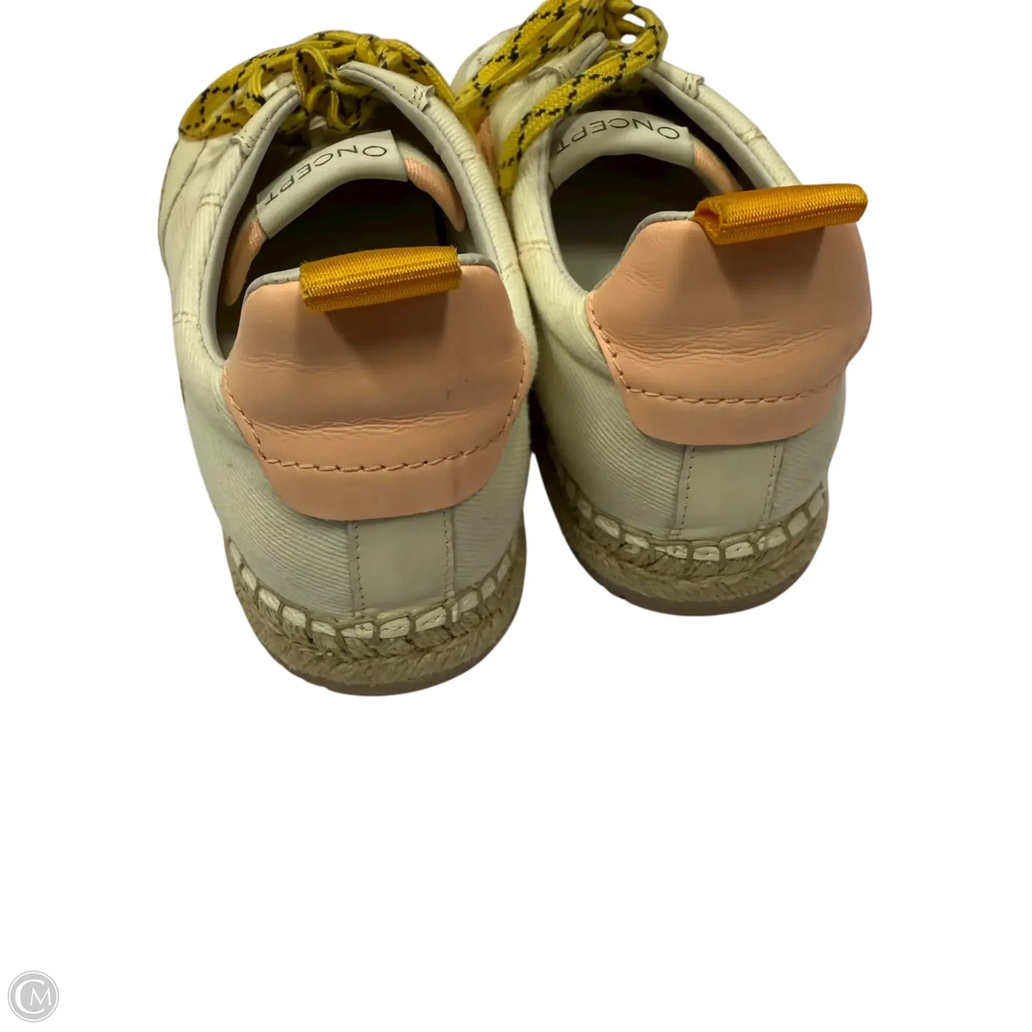 Shoes Sneakers By Cmb In Cream, Size: 9.5