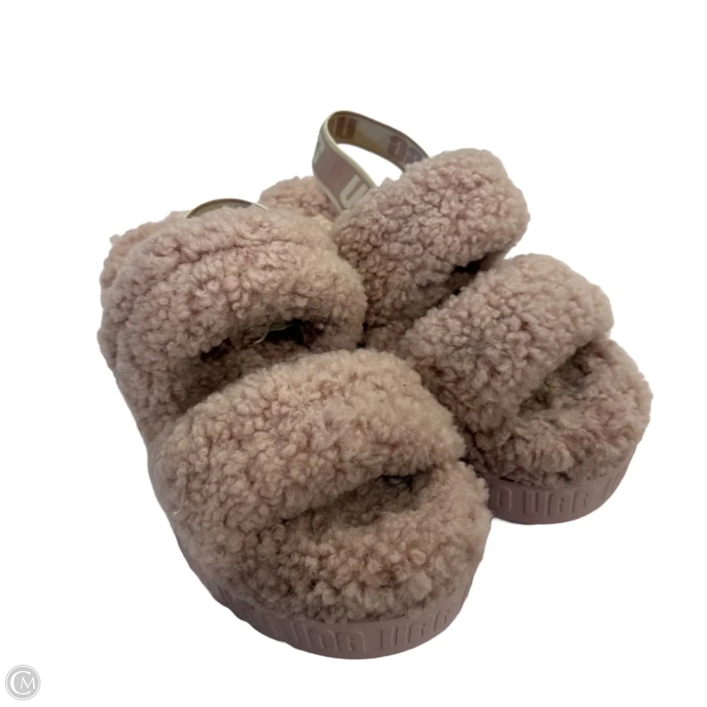 Shoes Designer By Ugg In Pink, Size: 7