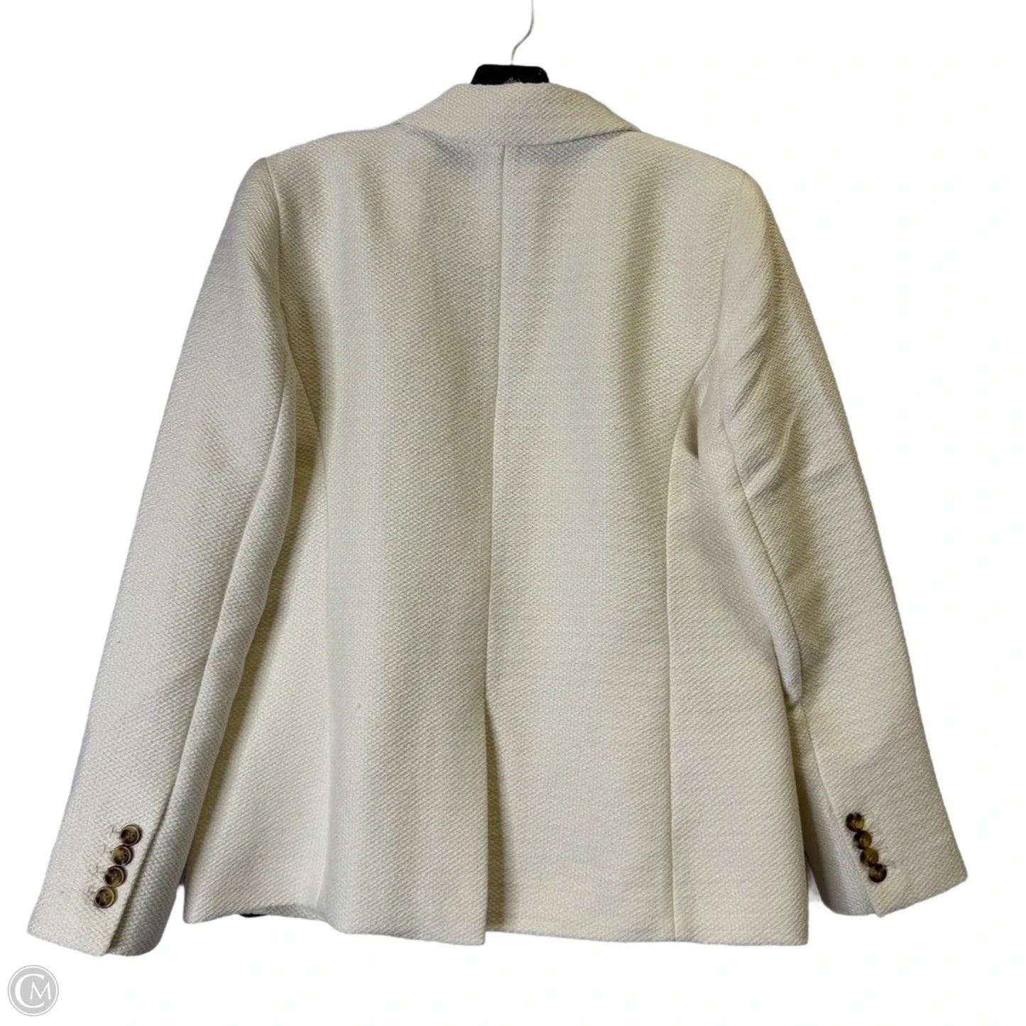 Blazer By Ann Taylor In Cream, Size: 6