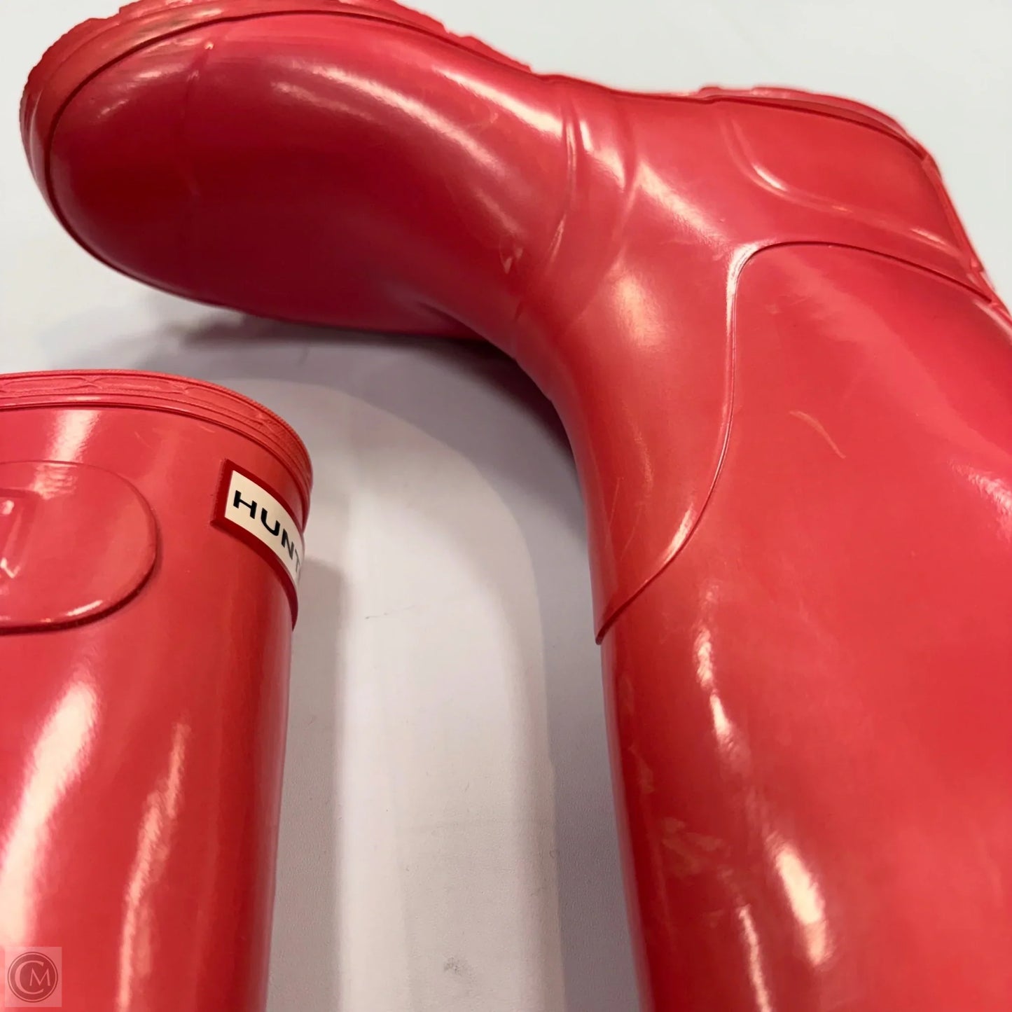 Boots Rain By Hunter In Pink, Size: 7