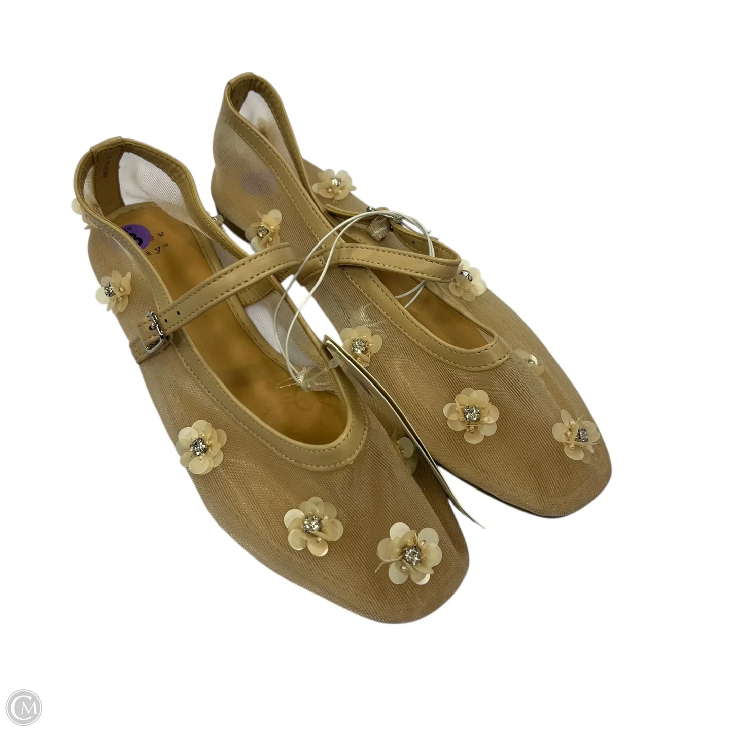 Shoes Flats By A New Day In Cream, Size: 8