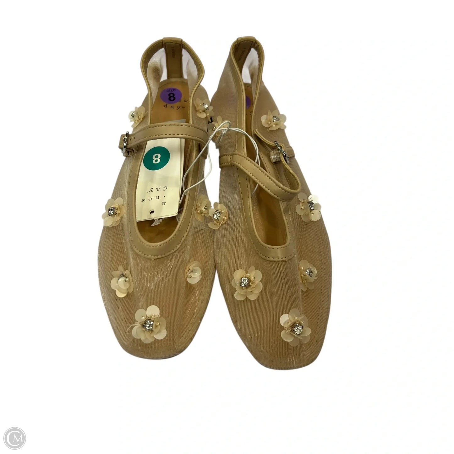 Shoes Flats By A New Day In Cream, Size: 8