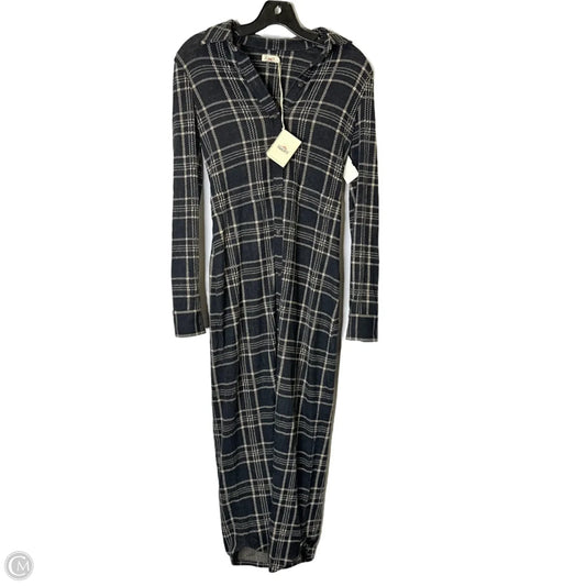 Dress Casual Midi By Faherty In Navy, Size: Xxs