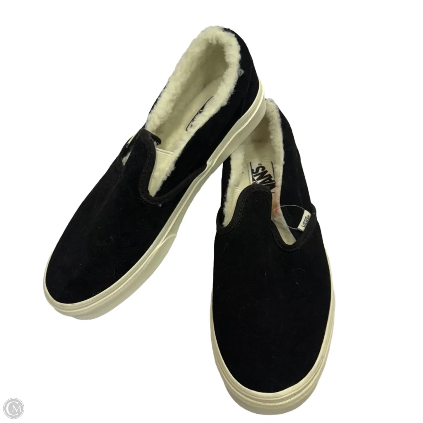 Shoes Sneakers By Vans In Black, Size: 9