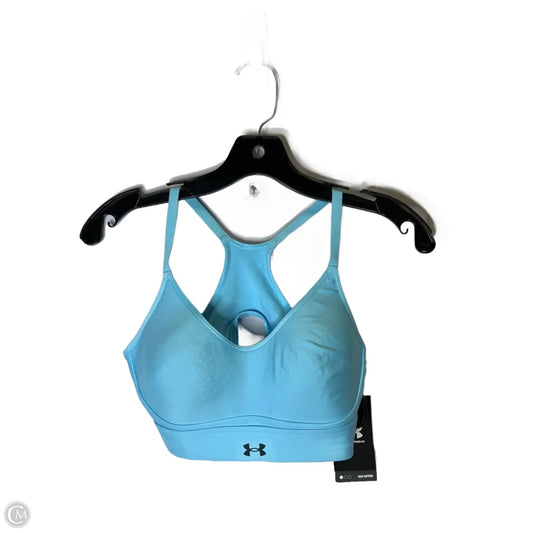 Athletic Bra By Under Armour In Blue, Size: S